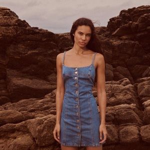 Zara TRF denim dress